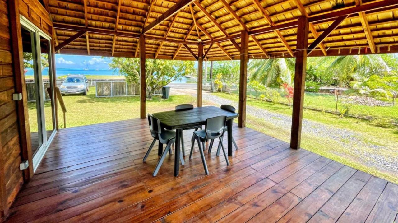 Raiatea - Orion Hoe Bungalow Uturoa Exteriör bild